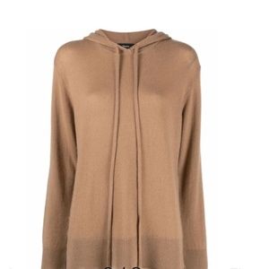 Theory 100% cashmere hoodie sweater, S